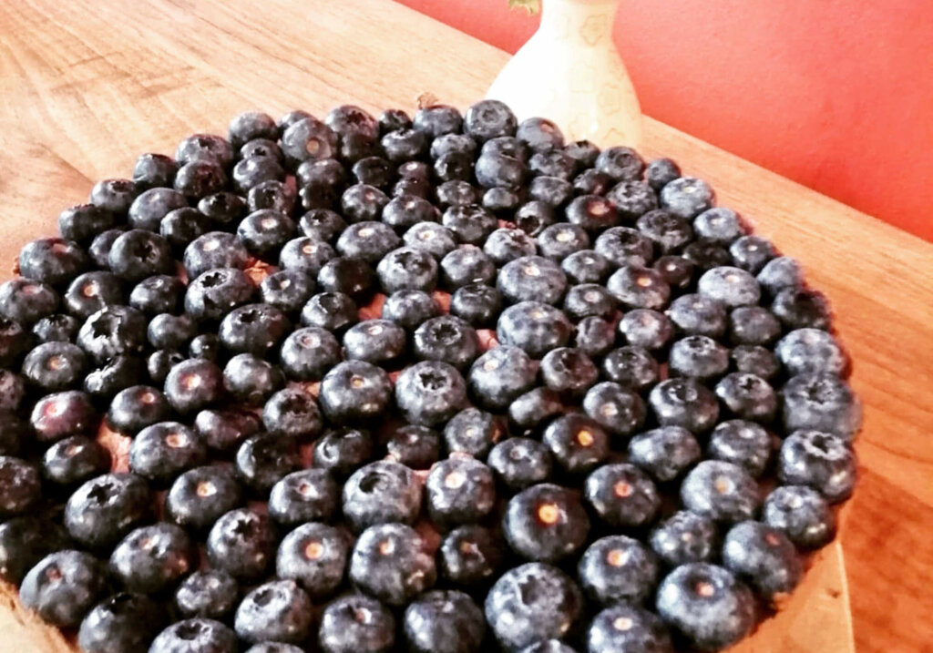 Blaubeerkuchen gibt es im Karlsons in Hamburg